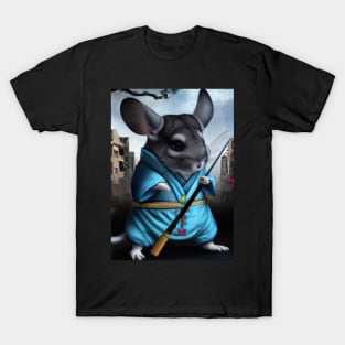 Chinchilla in a ninja costume T-Shirt